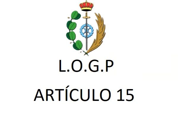 ART 15 L.O.G.P