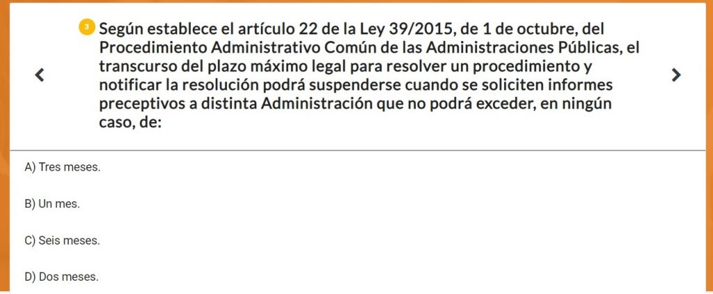 Preguntas examen oficial 2020 (Ley 39/2015)