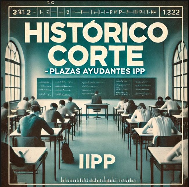 Histórico de Notas de Corte y Plazas para Ayudantes de Instituciones Penitenciarias .